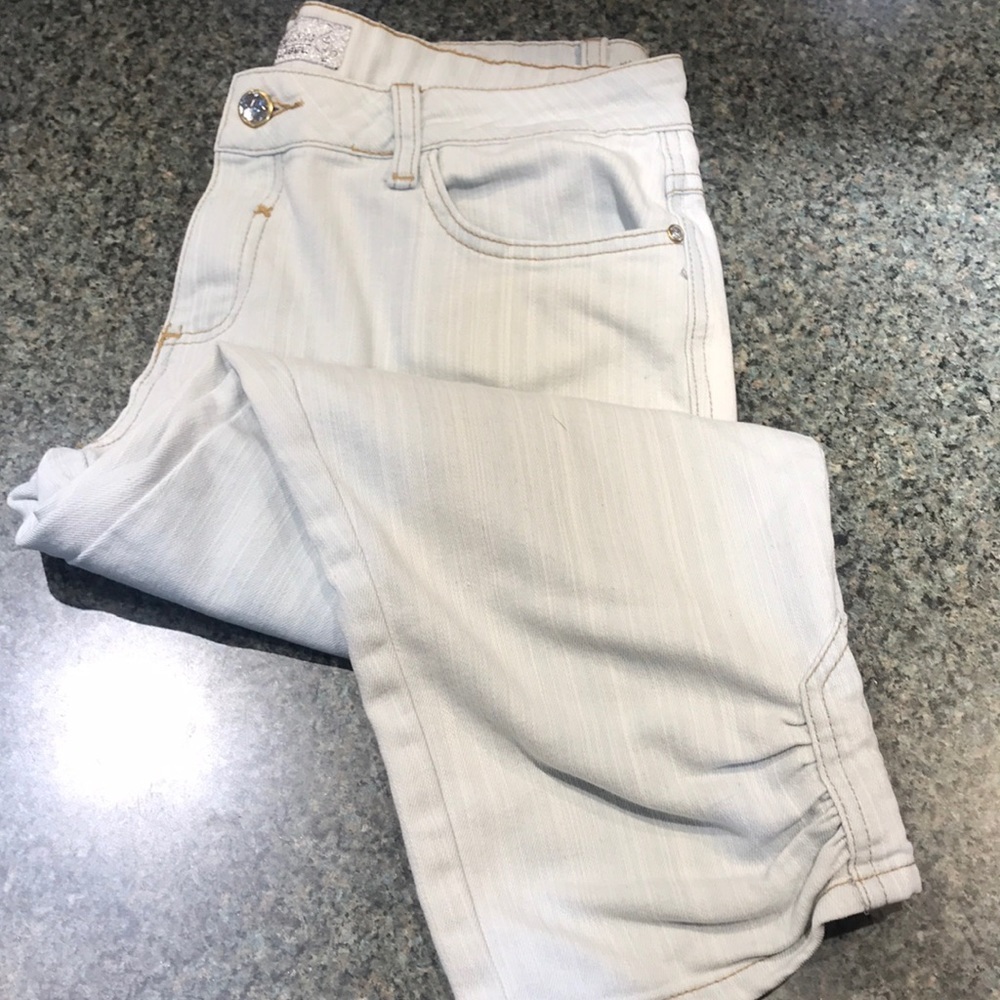 Phat fashions silver label size 13 - white wash